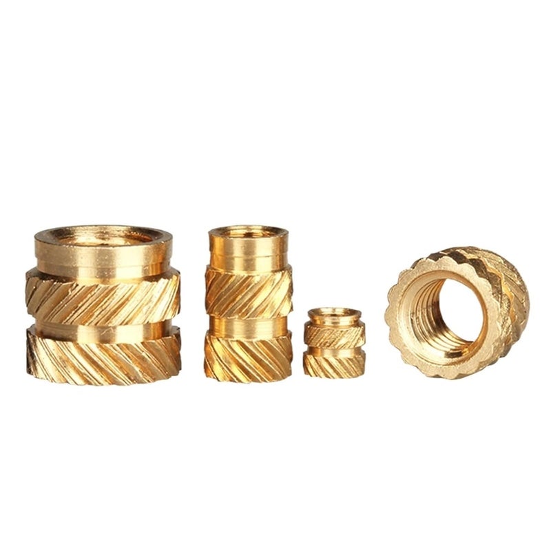 براس M3X4 6X5 تدفئة قالب صمولة خيوط إدراجات للطباعة ثلاثية الأبعاد 30 قطعة - Image 1